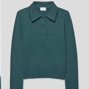 Wilfred Florence cashmere cropped sweater